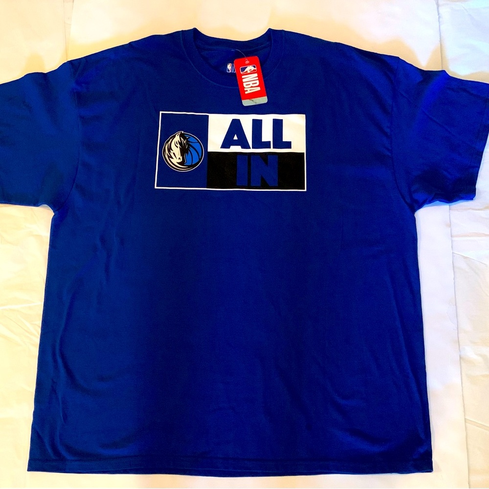 NBA Dallas Mavericks “All In” Men’s Short Sleeve T-Shirt Size 2XL - Picture 3 of 7